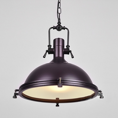 Nautical LED Pendant Light with Frosted Diffuser 18'' Wide
