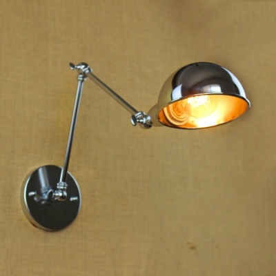 1 Light LED Wall Sconce In Polished Nickel