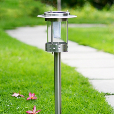 Solar 24'' H Light Sensor Garden Lawn LED Outdoor Path Light for Decoration
