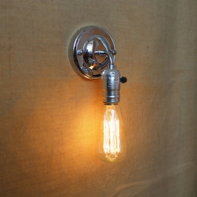 

Vintage 1 Light LED Wall Sconce in Chrome, HL416413