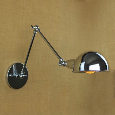 1 Light LED Wall Sconce In Polished Nickel
