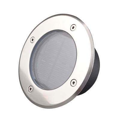 Aluminum Alloy Tempered Glass 2 LED Solar Ground Light