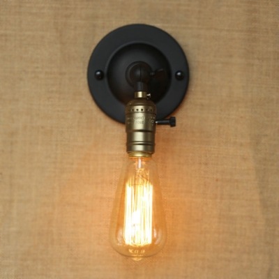 Vintage 1 Light LED Wall Sconce in Bronze