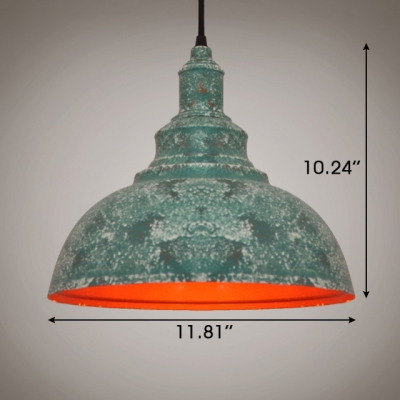 Rust LOFT Dome LED Pendant Light