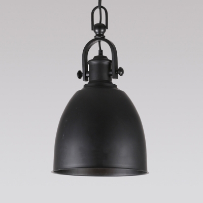 Dome Shade 1 Light Industrial Indoor LED Pendant Lighting