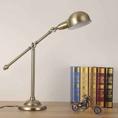 Modern Looking 1 Light LED Desk Lamp in Nickel Finish