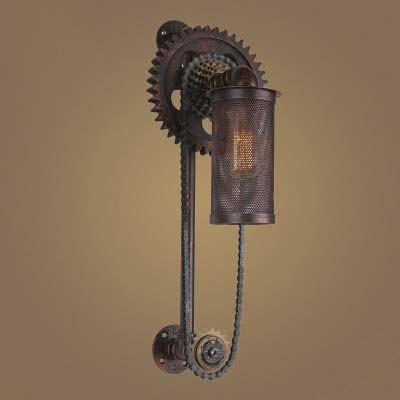 

Antique Copper Single Light Industrial Indoor Hallway LED Lighting