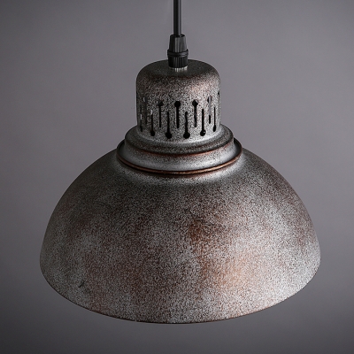 Classic Industrial Style Barn Shaped Metal Shade Multi-Light Pendant