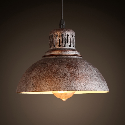 Classic Industrial Style Barn Shaped Metal Shade Multi-Light Pendant