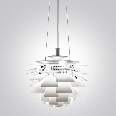 Designer Lighting PH Artichoke  Pendant In White