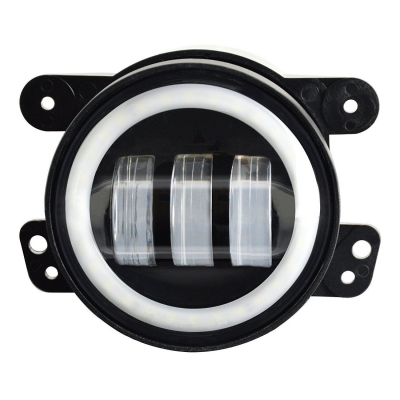 4 Inch 30W LED Fog Light for Jeep Wrangler JK TJ LJ Tractor Boat Cree LED 6500K Pack of 2