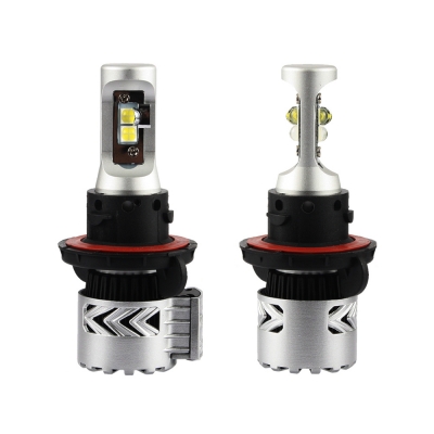 Car Dual Beam LED Headlight Bulbs H13 72W 12000LM 6500K XHP50 CREE LED Pack of 2