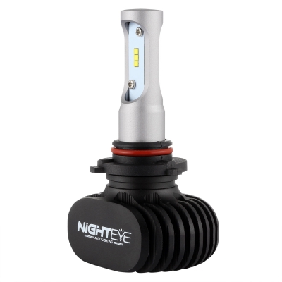 NIGHTEYE S1 Car LED Headlight Bulbs 9005/HB3 50W 8000LM 6500K SEOUL CSP LED Pack of 2