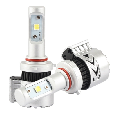 Car Dual Beam LED Headlight Bulbs 9005/HB3 72W 12000LM 6500K XHP50 CREE LED Pack of 2