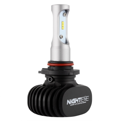 NIGHTEYE S1 Car LED Headlight Bulbs 9005/HB3 50W 8000LM 6500K SEOUL CSP LED Pack of 2