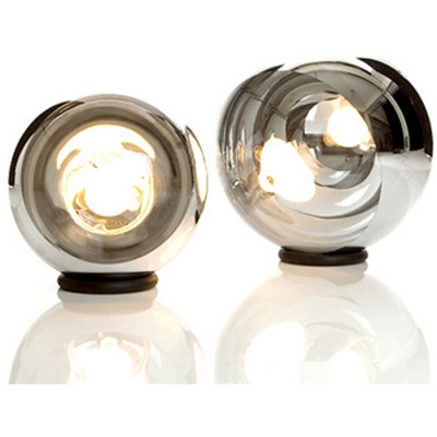 Mirror Ball Floor Lamp Chrome