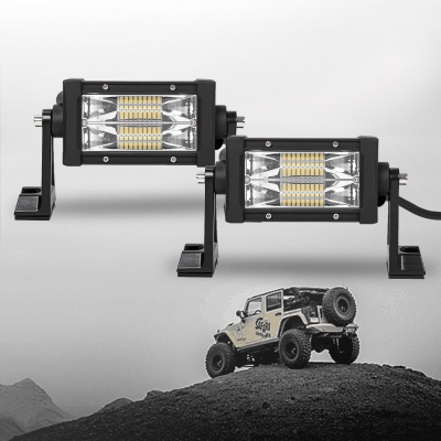 7D+ 5 Inch LED Work Light Bar 108W 60 Degree Spot Beam OSRAM For Off Road Truck ATV SUV 4WD Car Pack of 2- NEW ARRIVAL
