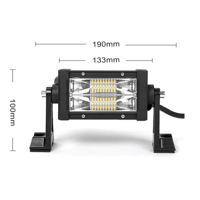 7D+ 5 Inch LED Work Light Bar 108W 60 Degree Spot Beam OSRAM For Off Road Truck ATV SUV 4WD Car Pack of 2- NEW ARRIVAL
