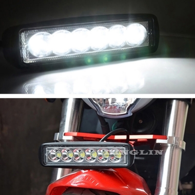 7 Inch LED Work  Light Bar 18W Cree LED Spot Beam  LED For Off Road 4x4 Jeep Truck ATV SUV Pickup, 2 Pcs