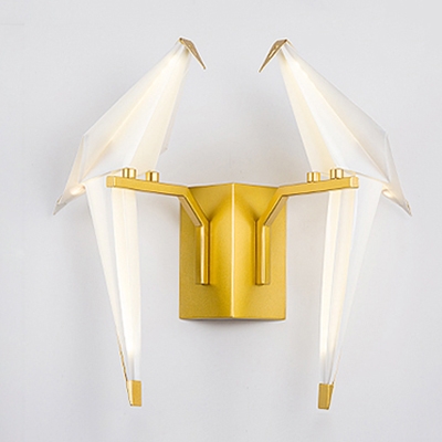 Paper Cranes Wall Sconce