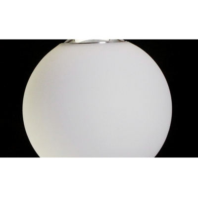 Frosted Glass Ball Pendant Light, 8 Lights