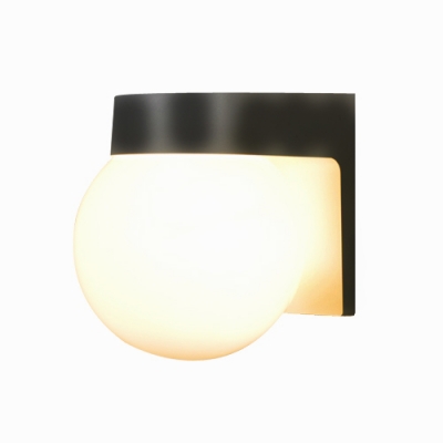 Outdoor Wall Sconce Glass Ball