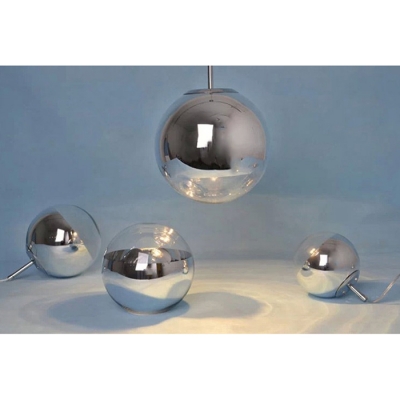 

Ball Pendant Light in Chrome Finish, HL440050