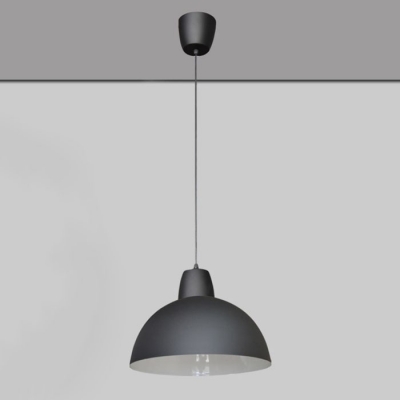 

Industrial Retro Pendant Light in Satin Black, Black;white, HL442400