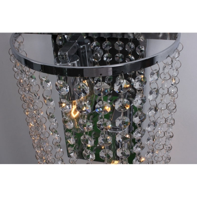 Crystal Wall Sconce Luxury 8''