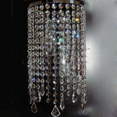 Crystal Wall Sconce Luxury 8''
