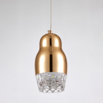 

Golden Mini Pendant Black Aluminium, HL440275