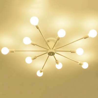 Modern Chandelier Sputnik Style, 10 Lights