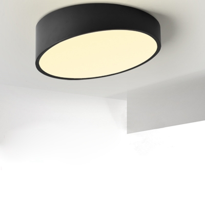 

Round Cut LED Surface Mount Light Modern, 23.6 Inch, HL440789, Black;white