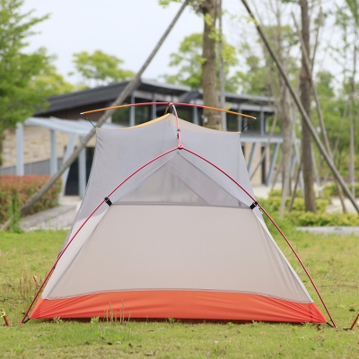 Yellow Outdoors Camping Aluminum Rod 2-Person 4-Season Semi-Geodesic Tent
