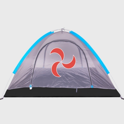 Outdoors Family Camping 4-Person 3-Season Backpacking Dome Tent in Blue