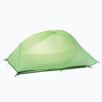 NH Rainproof 3-Person Double Layer 3-Season Camping Backpacking Geodesic Tent, Green