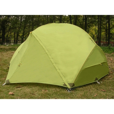 

Ultralight Outdoors Backpacking 2-Person 20D Silicone 3-Season Dome Tent- Green, CH444235