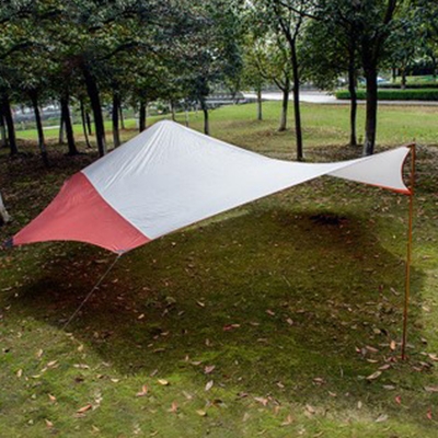 13-ft x 11-ft Easy-up Tent 5-8 Persons 3 Season Tarp Shelter in Orange, 1.7kg