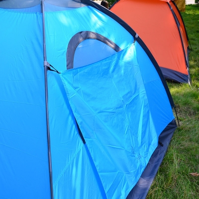 2-Person Camping Moth-Proof 3-Season Backpack Dome Tent (Blue)