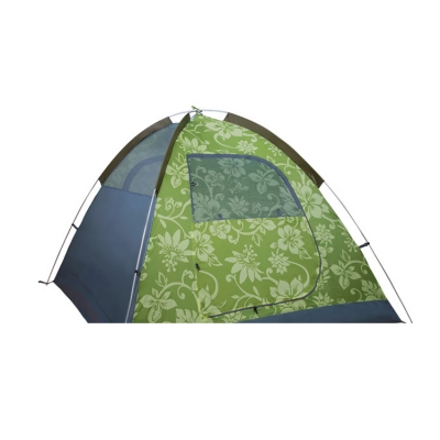 Ultralight 3-Person 3-Season Windproof Rainproof Camping Tent (Floral Green)