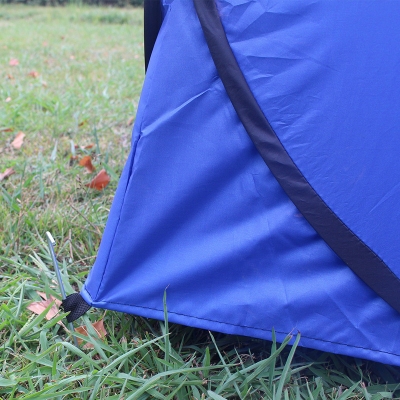 Pop Up Tent Private Shower Tent Blue Coating Waterproof, 77 Inches High 1.8kg