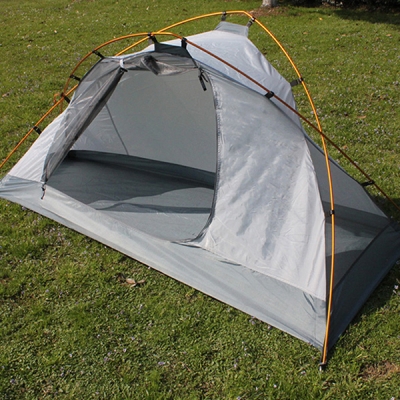 Ultralight 3-Season Green Backpacking 1-Person 210D Polyester Sundome Tent