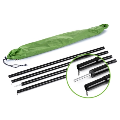 13-ft x 11-ft Easy-up Tent 5-8 Persons 3 Season Tarp Shelter in Green, 1.7kg