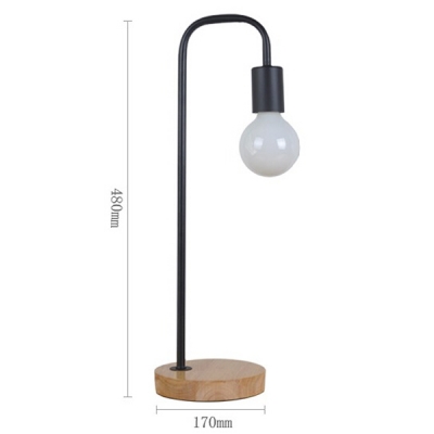 Industrial Desk Lamp Simple in White