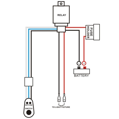 Led Light Bar Wiring Harness Diagram from images.beautifulhalo.com