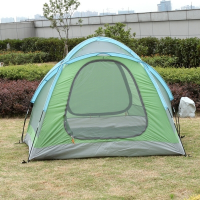 Ultralight 3-4 Person Outdoors Camping and Hiking Water Resistant Anti-UV 3-Season Dome Tent