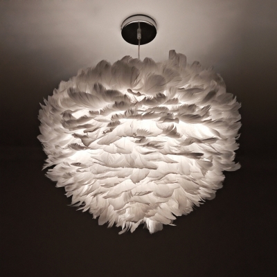 Feathers Ceiling Light 2 Lights