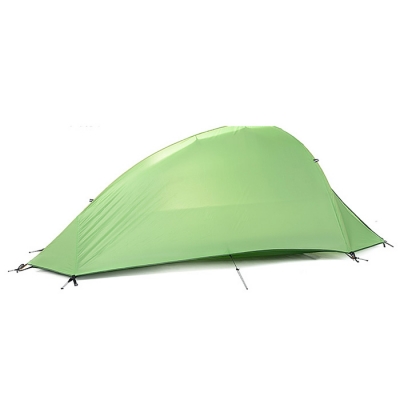 Outdoors 1-Person 4-Season Camping Waterproof Geodesic Tent, Green