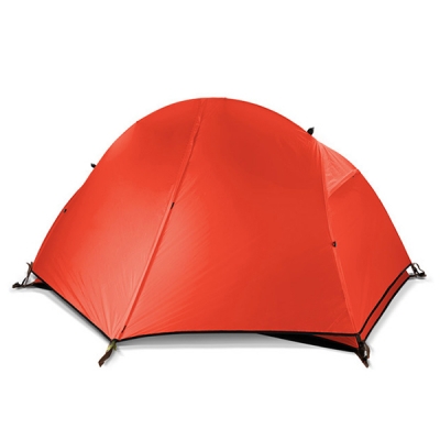 

1.6KG Ultralight 3-Season 1-Person Polyester Water Resistant Backpacking Dome Tent, Orange