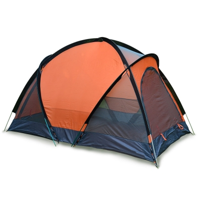 Double Layer Outdoors Camping Tent Water Proof 2-Person 3-Season Backpacing Geodesic Tent